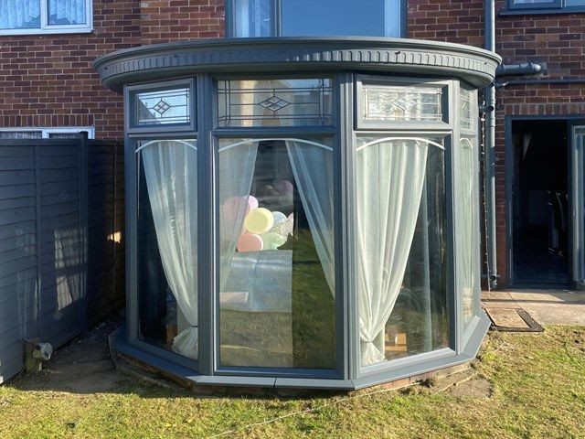 Original Optimal Spray conservatory project